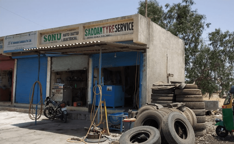 
																Saddam tyre Services